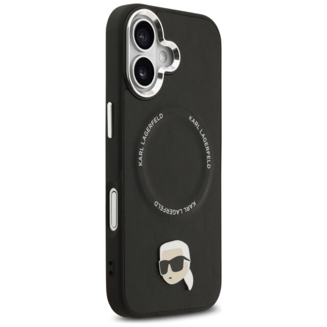 Karl Lagerfeld Karl Pin MagSafe Case for iPhone 17 Black - imagine 4