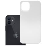 3MK Hardy MagSilicone Case for Apple iPhone 12 White - imagine 7