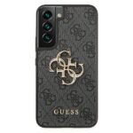 Guess GUHCS22S4GMGGR S901 S22 grey hardcase 4G Big Metal Logo - imagine 3