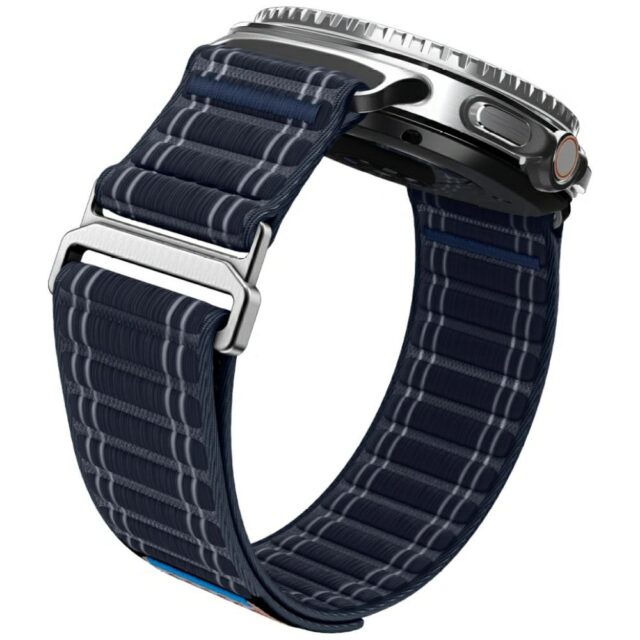 Spigen WBFO Band for Samsung Galaxy Watch 8 / Classic (40/44/46mm) navy blue - imagine 6