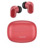 USAMS Bluetooth 5.1 TWS BH Series wireless earphones red BHUBH03