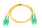 Extralink SC/APC-SC/APC | Patchcord | Single mode, Duplex, G.657A1, 3mm, 20m - imagine 2