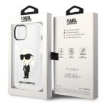 Karl Lagerfeld KLHCP14SHNIKTCT iPhone 14/ 15 / 13 6,1" transparent hardcase Ikonik Karl Lagerfeld - imagine 8