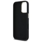 Guess GUHCP16SSMBSLK iPhone 16 6.1" black hardcase Silicone Script Metal Logo & Frame - imagine 7