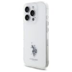 US Polo USHCP15XUSMT iPhone 15 Pro Max 6.7" transparent IML Printed Double Horse Log - imagine 2