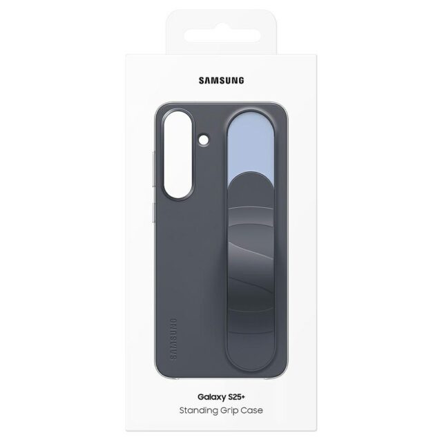 Samsung Standing Grip case for Galaxy S25+ black - imagine 7