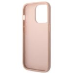 Guess GUHCP14LPSASBPI iPhone 14 Pro 6,1" pink Saffiano Strap - imagine 7