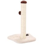 Cat Scratcher for Kittens Extralink Pets, Sisal Column Tower with Ball Toy pet-774 - imagine 3