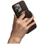 Case UNIQ Keva Air for iPhone 16 Pro Max Magclick Charging GripFit brown - imagine 4