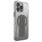 Skinarma case Axon iPhone 16 Pro Max 6.9" Magnetic Charging + Grip Stand titanium - imagine 2