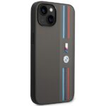 BMW BMHCP14S22PPMA iPhone 14 / 15 / 13 6.1" case grey Tricolor M Collection - imagine 4