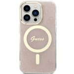 Guess GUHMP15LH4STP iPhone 15 Pro 6.1" pink hardcase IML 4G MagSafe - imagine 3