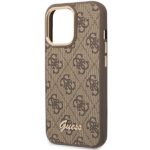 Guess GUHCP14XHG4SHW iPhone 14 Pro Max 6,7" brown hard case 4G Vintage Gold Logo - imagine 6