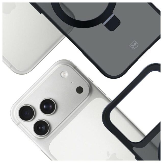 Case 3MK Smoke Case Mag&Stand for Apple iPhone 17 Pro Max - imagine 7