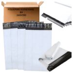 Extralink White Courier Bags, B4 Size 260x350 mm, Pack of 50