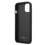 BMW BMHCP13SRSPPK iPhone 13 mini 5,4" black hardcase Leather Curve Perforate - imagine 7