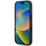 BMW BMHMP16S23PUPDG iPhone 16 6.1" grey hardcase M Perforated Tricolor Line MagSafe - imagine 5