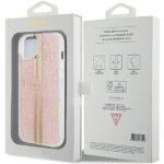 Guess GUHCP15MH4PSEGP iPhone 15 Plus /14 Plus 6.7" pink hardcase IML 4G Gold Stripe - imagine 8