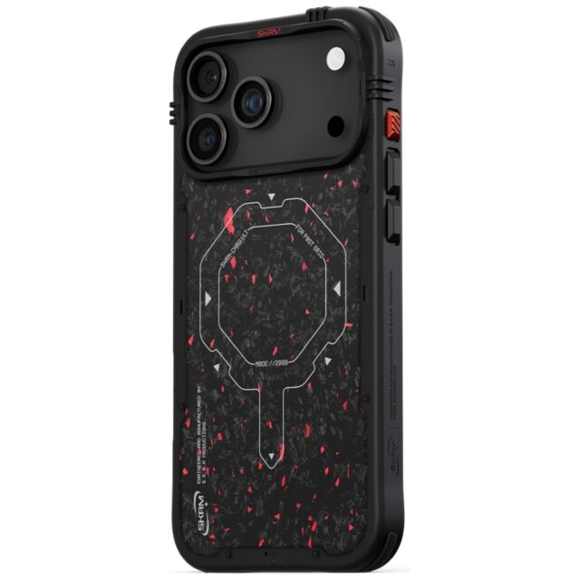 Skinarma Vektor Case for iPhone 17 Pro Max Magnetic Charging Black - imagine 2