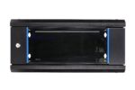 Extralink 4U 600x450 Black | Rackmount cabinet | wall mounted - imagine 7