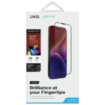 UNIQ Optix Vivid iPhone 15 Pro Max 6.7" clear tempered glass with applicator - imagine 6