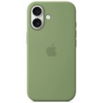 Case Apple Silicone Case MagSafe for iPhone 17 green - imagine 4