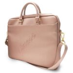Guess Torba GUCB15PUSASPI 16" pink Saffiano Script - imagine 2