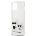 Karl Lagerfeld KLHCP12LCKTR iPhone 12 Pro Max 6,7" hardcase Transparent Karl & Choupette - imagine 8