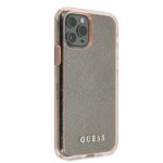 Guess GUHCN58PCGLPI iPhone 11 Pro pink hard case Glitter - imagine 5