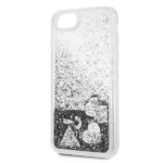 Guess GUOHCI8GLHFLSI iPhone 7/8/SE 2020/SE 2022 silver hardcase Glitter Charms - imagine 3
