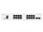 Cisco CBS250-16P-2G | Switch | 16x RJ45 1000Mb/s PoE, 2x SFP, Desktop, Rack, 120W - imagine 2