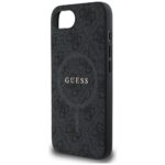 Case Guess 4G Ring Classic Logo MagSafe for iPhone 16e black - imagine 6