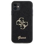 Guess GUHCN61HG4SGK iPhone 11 / Xr 6.1" black hardcase Glitter Script Big 4G - imagine 3