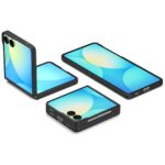 Case Spigen AirSkin Aramid for Samsung Galaxy Z Flip7 black - imagine 6