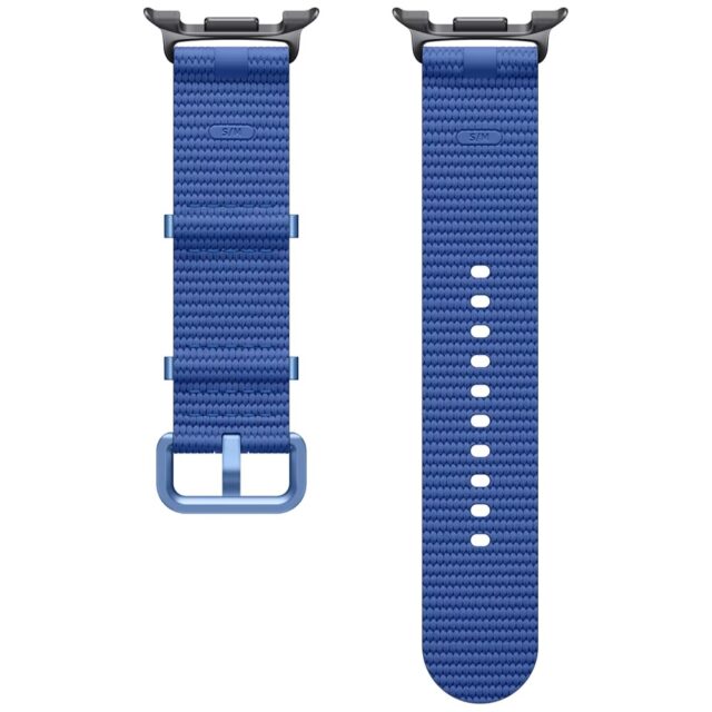Band Samsung Athleisure for Galaxy Watch8 / Watch8 Classic (S/M) blue - imagine 2