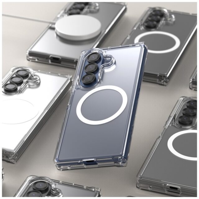 Case Araree Duple M MagSafe Qi2 for Samsung Galaxy Z Fold7 transparent - imagine 2