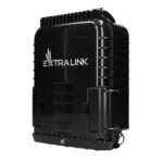 Extralink Jennifer | Fiber optic terminal box | 16 core, black, with connector - imagine 4