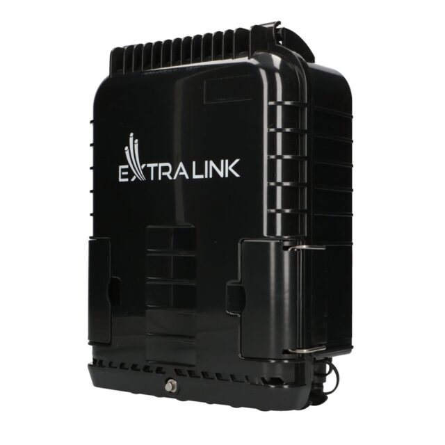 Extralink Jennifer | Fiber optic terminal box | 16 core, black, with connector - imagine 4