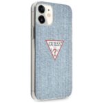 Guess GUHCP12SPCUJULLB iPhone 12 mini 5,4" light blue hardcase Jeans Collection - imagine 4