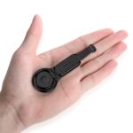 USAMS Adapter AU06 2-in-1 Lightning to 2 x Lightning + Ring Holder black SJ274LN01 (US-SJ274) - imagine 4