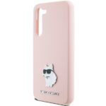 Karl Lagerfeld KLHCS23MSMHCNPP S23+ S916 pink Silicone Choupette Metal Pin - imagine 6