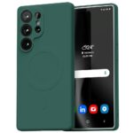 Mercury MagSafe Semi-Silicone Sam S25    Ultra S938 green