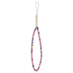 Guess Phone Strap GUSTGMPP multicolor pink Heishi Beads - imagine 2