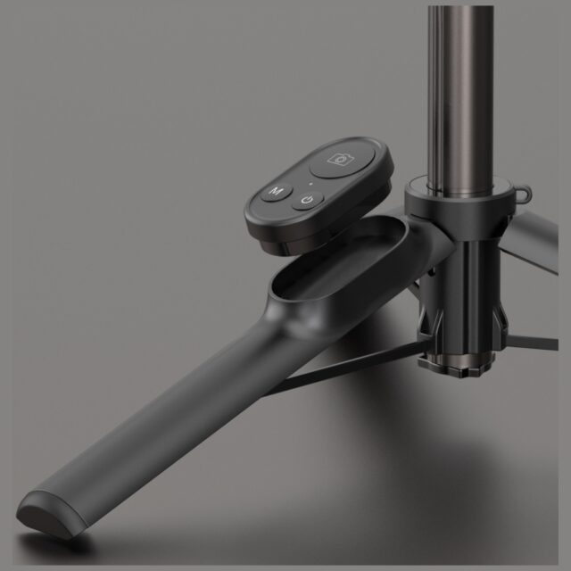 Selfie Stick Gimbal Araree Pod Gimbal 1X Tripod black - imagine 4