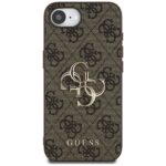 Case Guess 4G Big Logo for iPhone 16e brown - imagine 3