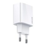USAMS Wall Charger 1xUSB-C T34 20W 5V-3A (only head) PD3.0 Fast Charging white CC118TC01 (US-CC11)