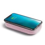 Lexon Powersound Wireless Power Bank 5000 mAh with Bluetooth speaker pink LA128P - imagine 4