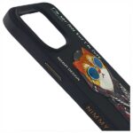 Nimmy case iPhone 15 Pro 6.1"            black Glasses Cool Cat - imagine 4