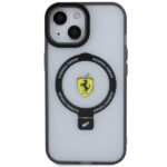 Ferrari FEHMP15MUSCAH iPhone 15 Plus /14 Plus 6.7" transparent hardcase Ring Stand 2023 Collection M - imagine 3