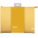 UNIQ Lyon Case laptop Sleeve 14" canary yellow Waterproof RPET - imagine 3